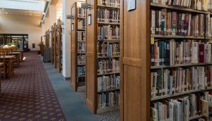 Book Shelves at Suffern Free Library