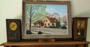 Old Suffern Library Building Painting